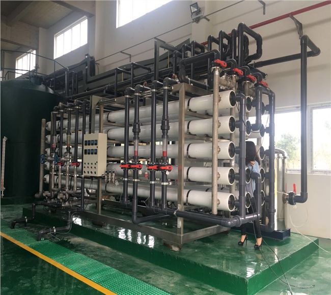 盤濾+超濾+二級反滲透+EDI