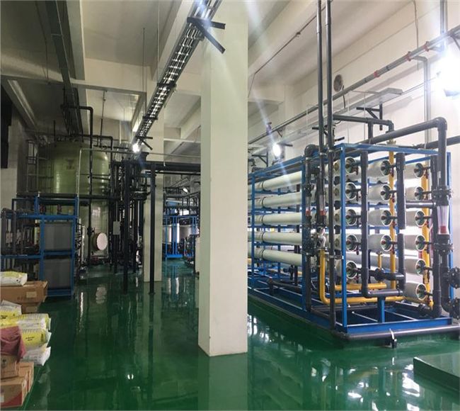 盤濾++二級反滲透+EDI+拋光混床